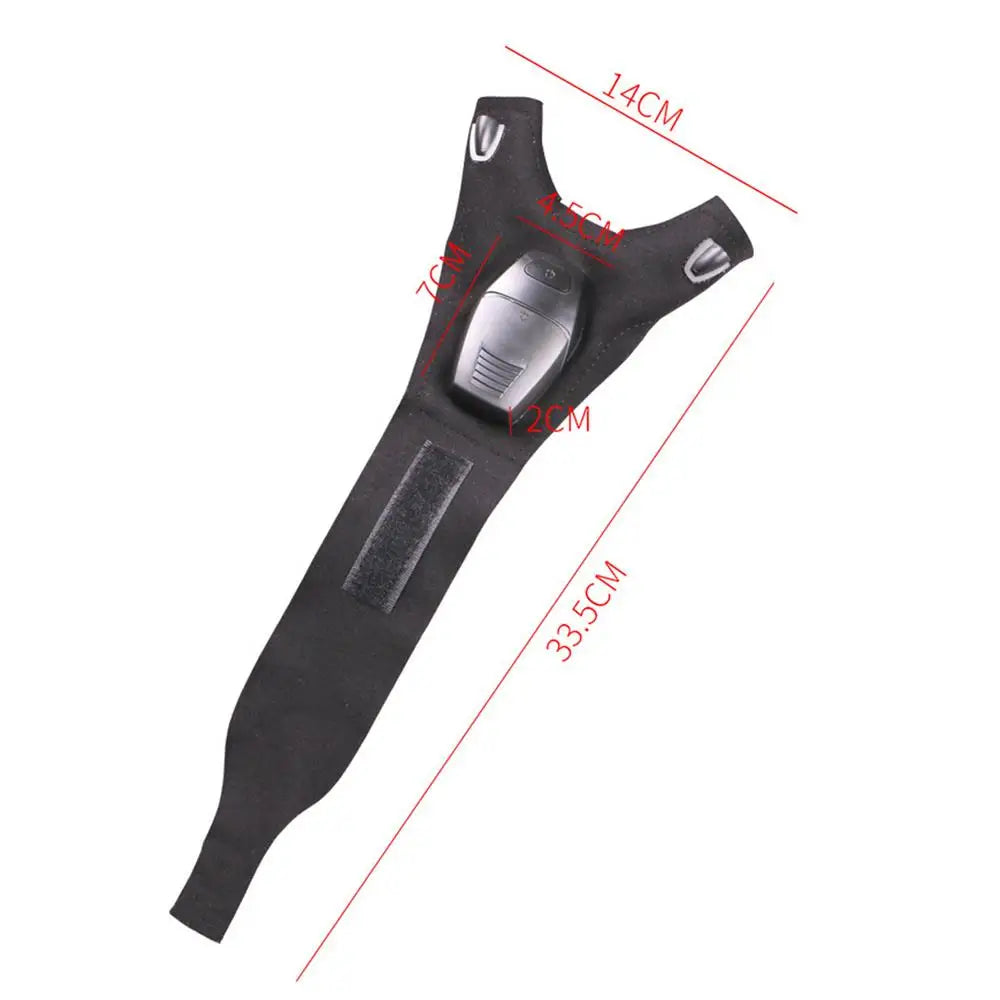 LED Fingerless Gloves with Waterproof USB Rechargeable